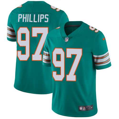 Nike Miami Dolphins #97 Jordan Phillips Aqua Green Alternate NFL Vapor Untouchable Limited Jersey,We sell and wholesale Nike Miami Dolphins #97 Jordan Phillips Aqua Green Alternate NFL Vapor Untouchable Limited Jersey on line form chian!
